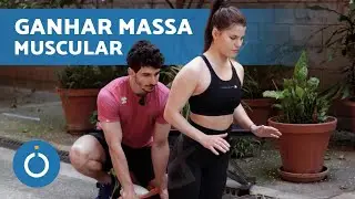 6 EXERCÍCIOS para ganhar MASSA MUSCULAR em CASA 💪 (Para mulheres)