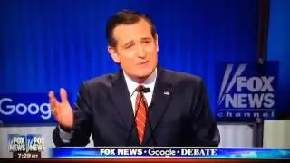 Ted Cruz Drop Tha Mic - GOP Debate 2016