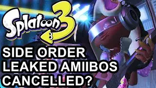 Splatoon 3 Side Order DLC Leaked Amiibos Cancelled?