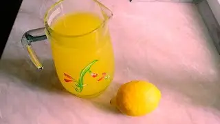 3 liters of lemonade from 1 lemon!!! What's the secret??? Simple and delicious
