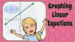 4 Steps to Graph a Linear Equation Using a Table | 8.EE.B.5 💗