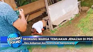 WARGA kebaman SRONO TEMUKAN JENAZAH DALAM KEADAAN BER SUJUD