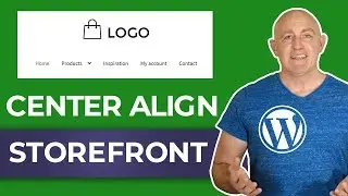 Storefront WordPress Theme - Centre Align Logo and Menu