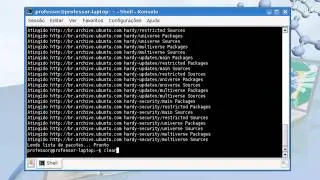 Comandos básicos do Konsole Linux