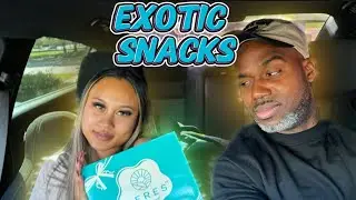 Trying EXOTIC SNACKS…Pt 1. (Ft. Lita 10k) || ItsKJ