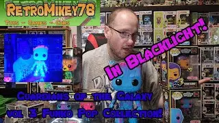 Guardians of the Galaxy Vol 3 Funko Pops in Blacklight! #funkopop #blacklight #collection #marvel