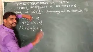 10 TS 02-SETS: Basic Operations- UNION OF SETS