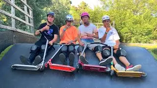 4 PRO RIDER RESI GAME OF SCOOT !! (🇫🇷 VS 🇪🇸 VS 🇺🇦 VS 🇵🇱)