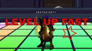Fastest ways to level up on Aqw 2015