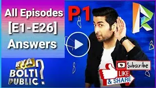 Flipkart Kya Bolti Public? S3 All Episodes [E1-E26] Answers P1 | 100% Correct Answers