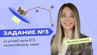 Задание 3 из устной части ЕГЭ по английскому: объясняет Виктория Симакова | Преподаватели Фоксфорда