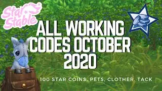 ALL REDEEM CODES OCTOBER 2020 // STAR STABLE ONLINE