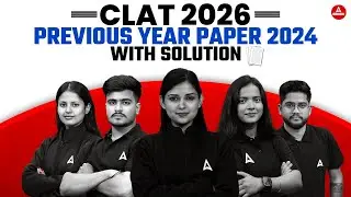 CLAT 2024 Paper Solution | CLAT Previous Year Question Analysis