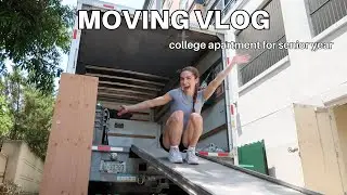 MOVING INTO MY COLLEGE APARTMENT VLOG part 1