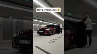 AUDI RS7 performance! 🔥 #shorts