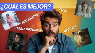 Midjourney vs Recraft vs Flux vs Stable Diffusion 2024: COMPARATIVA DEFINITIVA de Calidad y Precio 🎨