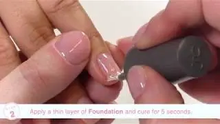 Gelish Brush-On Structure Step By Step: Application