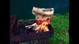 Как профи разжигают уголь для шашлыка