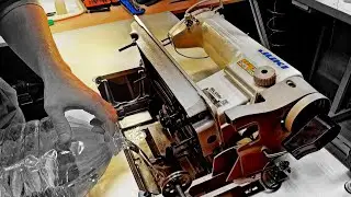 Обслуживание швейной машинки с мастером производства РПС Шмель. Чистка, смазка, регулировка челнока