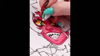 Drawing My OC Tank from Helluva Boss