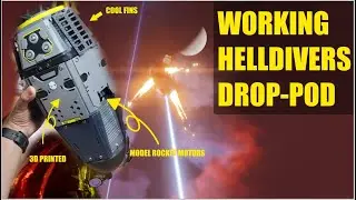 Working Helldivers Rocket Drop-Pod