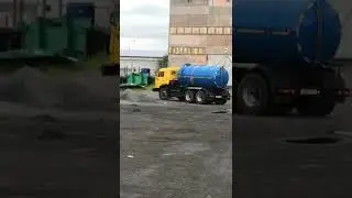 Камаз ассенизатор продан, уехал своим ходом в Иркутск