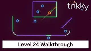 Trikky - Level 24 (Escape) Walkthrough Video.