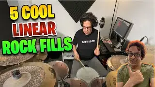 5 Cool Linear Rock Fills: FREE Drum Lesson (Paul Monroe)