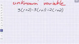 How to Solve for an unknown Variable Grade 10 Academic