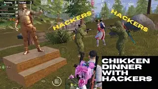 Chicken Dinner With HACKERS❌ | 8 Alive with Chicken | Hacker in Bgmi 💥