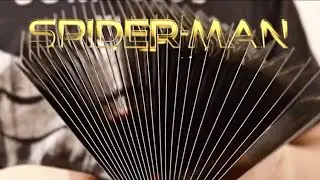 Unboxing the INCREDIBLE Spider-Man playing cards! (INSANE CARD CASE)