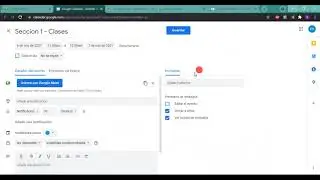1. Crear enlace y enviar invitaciones de manera masiva - GOOGLE MEET