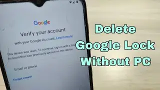 Android 11/12!!! New Method!! Motorola Moto E20 (XT-2155), Delete Google Account, Without PC!!!