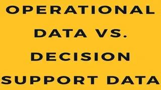 difference between operational database and data warehouse,
difference between operational database