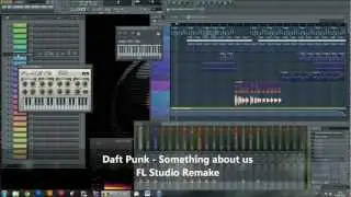 FL Studio 10: Daft Punk - Something about us (remake with Vocodex)
