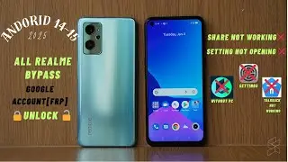Realme 9i Frp Bypass | Without Pc | Realme 9i Google Account Lock Unlock