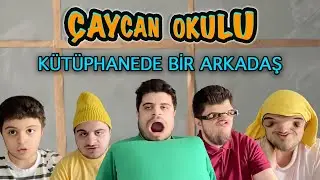 Kütüphanede bir arkadaş | ÇAYCAN OKULU