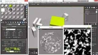 Анимация облаков в 3ds max на основе карты noise