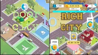 Poor city to rich city        hype city-idle tycoon game