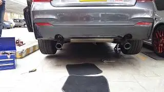 BMW M235i De-cat Sound