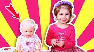Кукла Беби Бон, распаковка и обзор. Играем с куклой New Born Baby