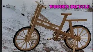 How a master carpenter builds a bicycle out of wood