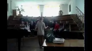 Ярослава Валеріївна розспівує хор :3 ХГПА ( Яся Підфігурна ) ММ-21