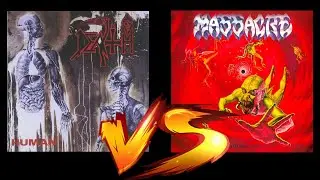 Сравнение альбомов: Death - Human Vs Massacre – From Beyond. Чак против бывших участников Death!