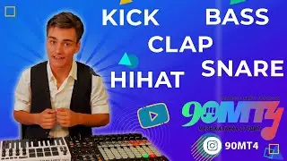 Ударная пятерка: Кик Бас Снейр Клэп Хайхэт