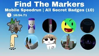 All Secret Badges (10) Mobile Speedrun | 