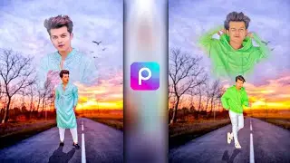 Instagram creative Dual Photo editing || Dual Photo editing PicsArt - MK YT.