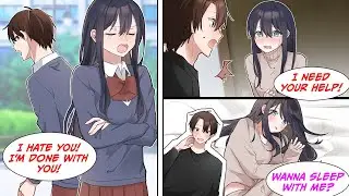 [Manga Dub] My childhood friend cut ties with me... 2 years later, she comes over asking for my help