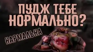 DOTA 2 -Пудж, тебе нормально? -Норма-а-ально...