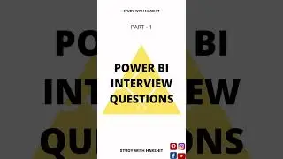 Power BI Interview Questions // Most Asked Power BI Interview Questions // Part 1 // 